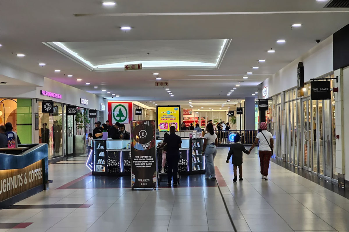 The Zone Rosebank interior
