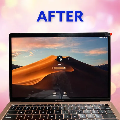 Laptop 1 after repair