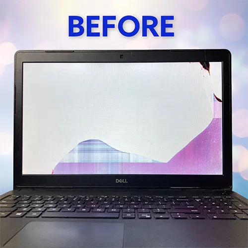 Laptop 3 before repair